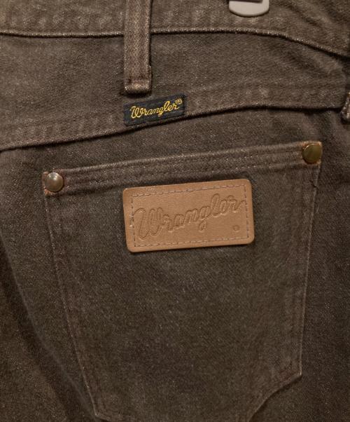 Wrangler（ラングラー）Wrangler (ラングラー) 70's～ 先染めカラーデニムパンツ ブラウン サイズ:W32の古着・服飾アイテム