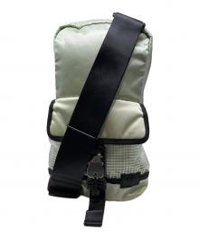 BAL×PORTER（バル×ポーター）の古着「Flight Nylon PVC One Shoulder Bag　フライト　ナイロン　pvc　ワン　ショルダーバッグ」｜グリーン