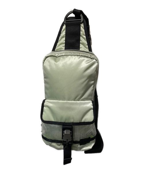BAL（バル）BAL (バル) PORTER (ポーター) Flight Nylon PVC One Shoulder Bag　フライト　ナイロン　pvc　ワン　ショルダーバッグ グリーンの古着・服飾アイテム