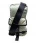 BAL（バル）の古着「Flight Nylon PVC One Shoulder Bag　フライト　ナイロン　pvc　ワン　ショルダーバッグ」｜グリーン