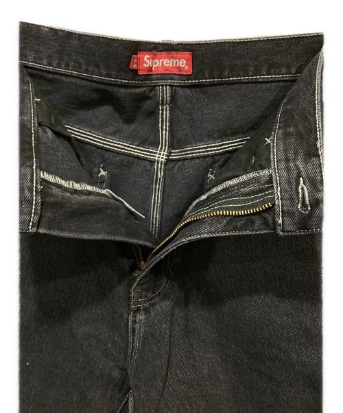 SUPREME（シュプリーム）Supreme (シュプリーム) Handstyle Denim Painter Shortハンドスタイル デニム ペインター ショーツ ブラック サイズ:34の古着・服飾アイテム