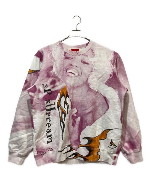 SUPREME（シュプリーム）Supreme (シュプリーム) Naomi Crewneckナオミ・クルーネック ピンク サイズ:Ⅼの古着・服飾アイテム
