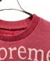 中古・古着 SUPREME (シュプリーム) Jacquard Logo Crewneckジャカード ロゴ クルーネック ピンク サイズ:Ⅼ：12000円