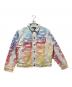 SUPREME (シュプリーム) Hysteric Glamour (ヒステリックグラマー) Snake Denim Trucker Jacketスネーク デニム トラッカー ジャケット ホワイト サイズ:Ⅼ：30000円