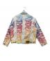 SUPREME（シュプリーム）の古着「Snake Denim Trucker Jacketスネーク デニム トラッカー ジャケット」｜ホワイト
