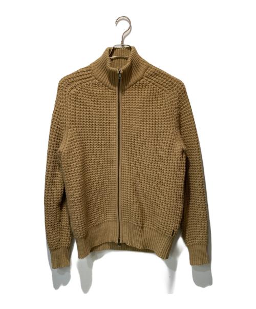 BOSS（ボス）BOSS (ボス) ドライバーズニット ブラウン サイズ:Ｓの古着・服飾アイテム