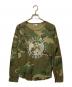 Hysteric Glamour（ヒステリックグラマー）の古着「カモフラ柄ヒスガールプリントカットソー」｜カーキ