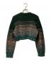 MURRAL (ミューラル) Gradation knit short sweater グリーン サイズ:ＦＲＥＥ：6000円