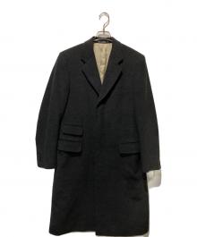 PAUL SMITH（ポールスミス）の古着「カシミヤ混チェスターコート」｜グレー