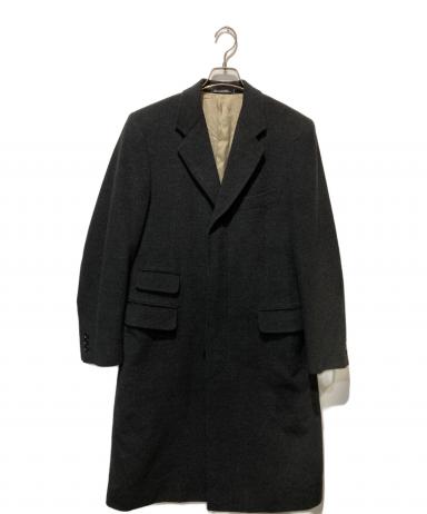 Paul Smith ポールスミス チェスターコート M モヘヤ混 ダークグレー 中古・古着通販】Paul Smith (ポールスミス) カシミヤ混チェスター