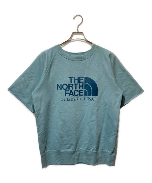 THE NORTHFACE PURPLELABEL（ザ・ノースフェイス パープルレーベル）THE NORTHFACE PURPLELABEL (ザ・ノースフェイス パープルレーベル) 10oz H/S Crew Neck Sweat ブルー サイズ:Sの古着・服飾アイテム