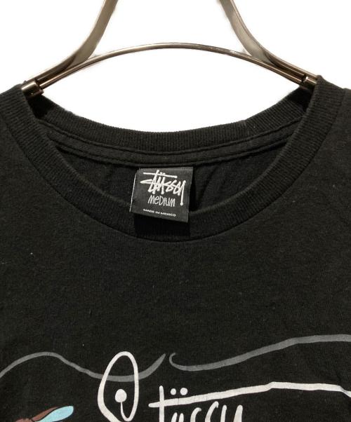 stussy（ステューシー）stussy (ステューシー) john K プリントTシャツ ブラック サイズ:Mの古着・服飾アイテム