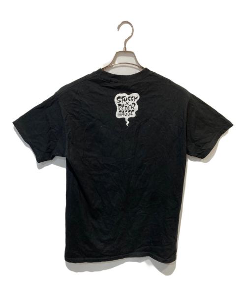 stussy（ステューシー）stussy (ステューシー) Peter Bagge 00’s プリントTシャツ ブラック サイズ:Mの古着・服飾アイテム
