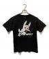 stussy（ステューシー）の古着「プリントTシャツ」｜ブラック