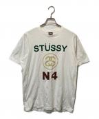 stussyステューシー）の古着「00’s プリントTシャツ」｜ホワイト
