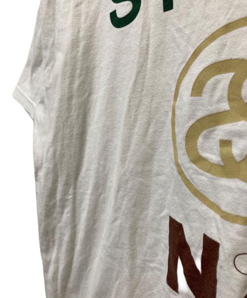 stussy（ステューシー）stussy (ステューシー) 00’s プリントTシャツ ホワイト サイズ:Mの古着・服飾アイテム