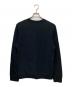 A.P.C. (アーペーセー) クルーネックロゴ刺繍スウェット ブラック サイズ:L：8000円