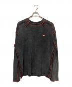 DIESELディーゼル）の古着「T-WEEK-LSティー・ウィーク・エルエス」｜ブラック