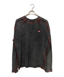 DIESEL（ディーゼル）の古着「T-WEEK-LSティー・ウィーク・エルエス」｜ブラック