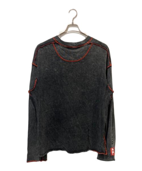 DIESEL（ディーゼル）DIESEL (ディーゼル) T-WEEK-LSティー・ウィーク・エルエス ブラック サイズ:Lの古着・服飾アイテム