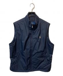 POLO RALPH LAUREN（ポロ・ラルフローレン）の古着「中綿ベスト」｜ネイビー