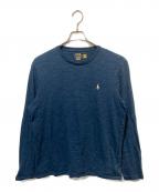 POLO RALPH LAURENポロ・ラルフローレン）の古着「ロングスリーブカットソー」｜ネイビー
