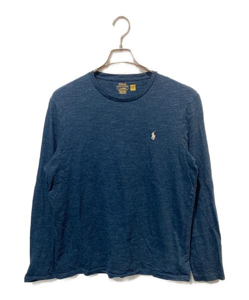 POLO RALPH LAUREN（ポロ・ラルフローレン）POLO RALPH LAUREN (ポロ・ラルフローレン) ロングスリーブカットソー ネイビー サイズ:Lの古着・服飾アイテム