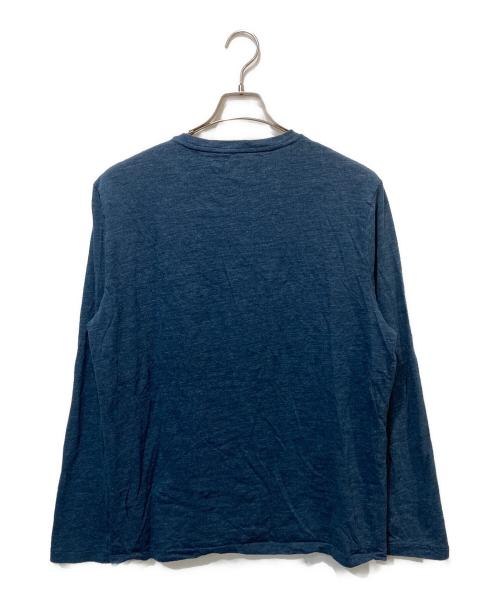 POLO RALPH LAUREN（ポロ・ラルフローレン）POLO RALPH LAUREN (ポロ・ラルフローレン) ロングスリーブカットソー ネイビー サイズ:Lの古着・服飾アイテム