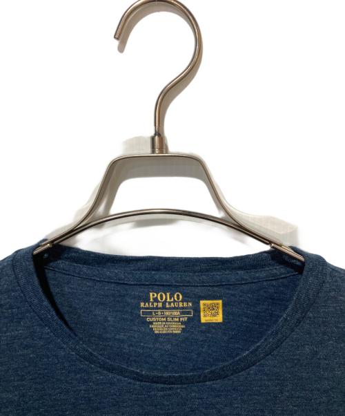 POLO RALPH LAUREN（ポロ・ラルフローレン）POLO RALPH LAUREN (ポロ・ラルフローレン) ロングスリーブカットソー ネイビー サイズ:Lの古着・服飾アイテム