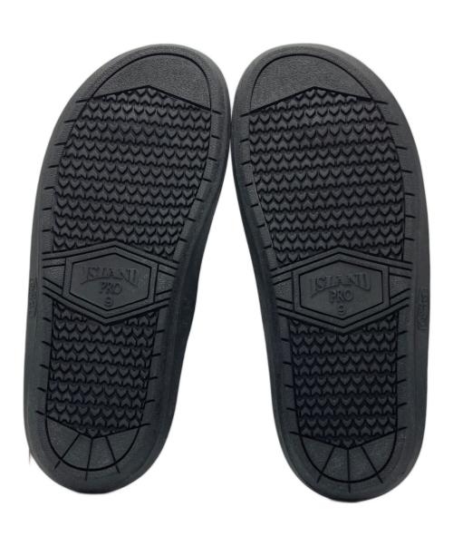 ISLAND SLIPPER（アイランドスリッパ）ISLAND SLIPPER (アイランドスリッパ) レオパード柄トングサンダル ブラック×ブラウン サイズ:9の古着・服飾アイテム