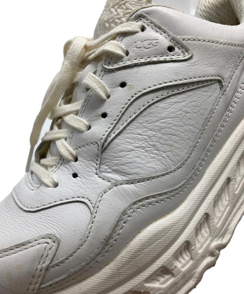 UGG（アグ）UGG (アグ) M CA805 X LACE LOWエム シーエーハチマルゴ エックス レース ロー ホワイト サイズ:27cmの古着・服飾アイテム