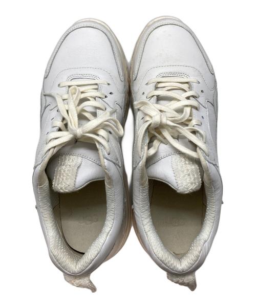 UGG（アグ）UGG (アグ) M CA805 X LACE LOWエム シーエーハチマルゴ エックス レース ロー ホワイト サイズ:27cmの古着・服飾アイテム