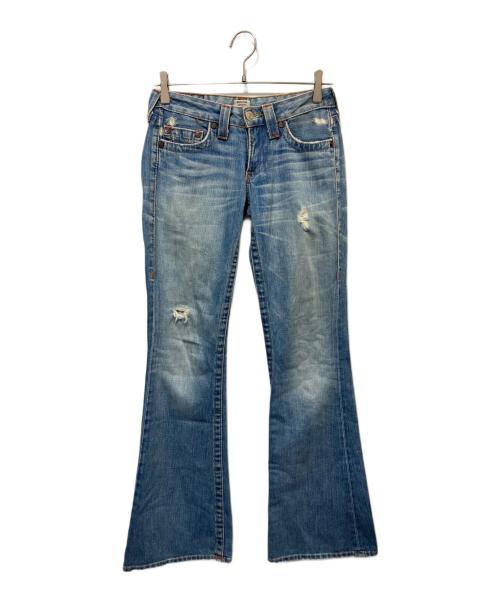 TRUE RELIGION（トゥルー レリジョン）TRUE RELIGION (トゥルー レリジョン) ブーツカットデニムパンツ インディゴ サイズ:W26の古着・服飾アイテム