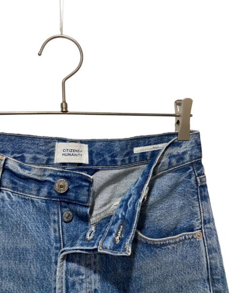 Citizens of humanity（シチズンズオブヒューマニティ）CITIZENS of HUMANITY (シチズンズオブヒューマニティ) AYLA RAW HEM CROP インディゴ サイズ:26の古着・服飾アイテム
