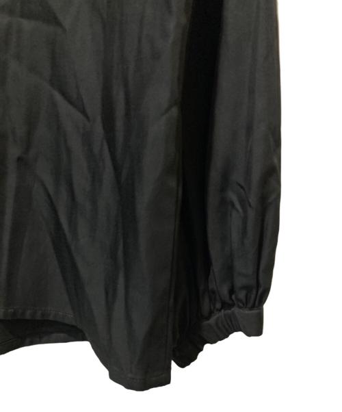 L'appartement（アパルトモン）L'Appartement (アパルトモン) Crew neck Gather Blouse ブラック サイズ:FREE 未使用品の古着・服飾アイテム
