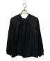 L'Appartement（アパルトモン）の古着「Crew neck Gather Blouse」｜ブラック