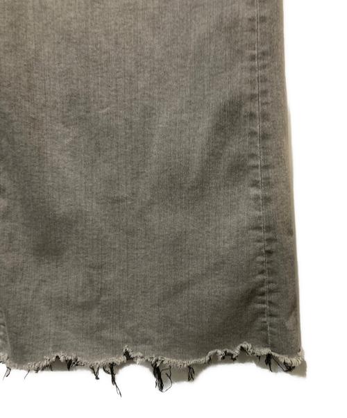 GOOD GRIEF!（グッドグリーフ）GOOD GRIEF! (グッドグリーフ) CUT OFF HEM DENIM LONG SKIRT グレー サイズ:Mの古着・服飾アイテム