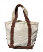 L.L.Bean×REMI RELIEFエルエルビーン×レミレリーフ）の古着「Canvas Mini Tote Bag」｜ホワイト