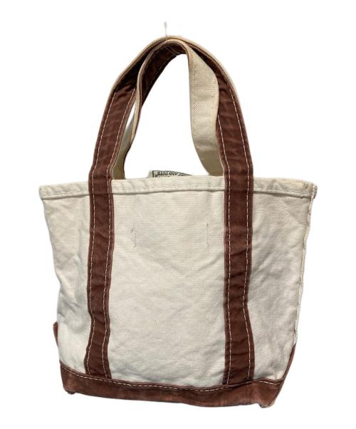 L.L.Bean（エルエルビーン）L.L.Bean (エルエルビーン) REMI RELIEF (レミレリーフ) Canvas Mini Tote Bag ホワイトの古着・服飾アイテム