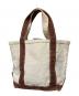 L.L.Bean (エルエルビーン) REMI RELIEF (レミレリーフ) Canvas Mini Tote Bag ホワイト：10000円