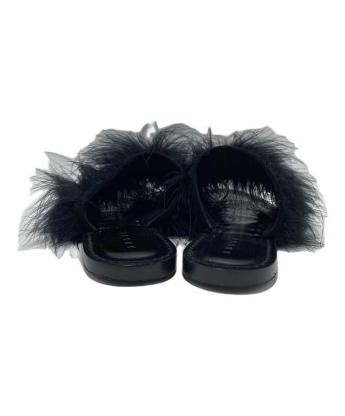 ALUMNAE（アルムナエ）ALUMNAE (アルムナエ) Strap Python Sandal ブラック サイズ:37の古着・服飾アイテム