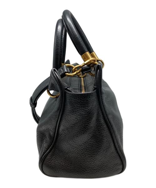 Marc by Marc Jacobs（マークバイマークジェイコブス）Marc by Marc Jacobs (マークバイマークジェイコブス) 2WAYショルダーバッグ ブラックの古着・服飾アイテム