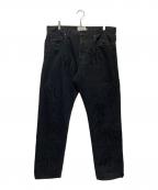 SUPREME×MLBシュプリーム×エムエルビー）の古着「21AW NEW YORK YANKEES Regular Jean」｜ブラック