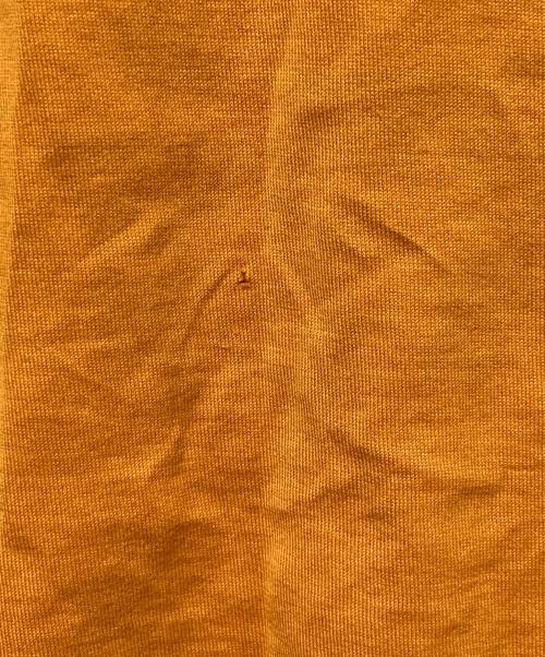 HERMES（エルメス）HERMES (エルメス) Hロゴ刺繍ポケットTシャツ オレンジ サイズ:Mの古着・服飾アイテム