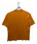HERMES (エルメス) Hロゴ刺繍ポケットTシャツ オレンジ サイズ:M：11000円