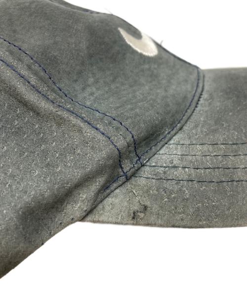 NIKE（ナイキ）NIKE (ナイキ) レザーキャップ グレーの古着・服飾アイテム