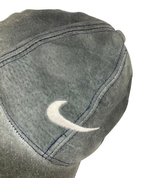 NIKE（ナイキ）NIKE (ナイキ) レザーキャップ グレーの古着・服飾アイテム
