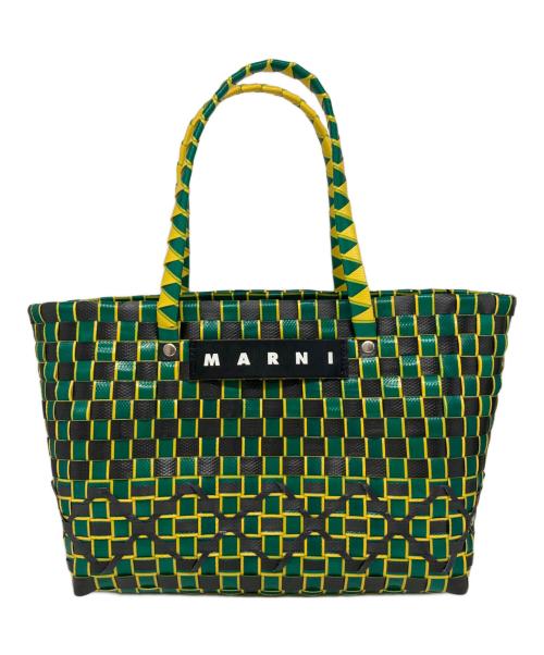 MARNI（マルニ）MARNI (マルニ) オーヴァルバスケット グリーンの古着・服飾アイテム