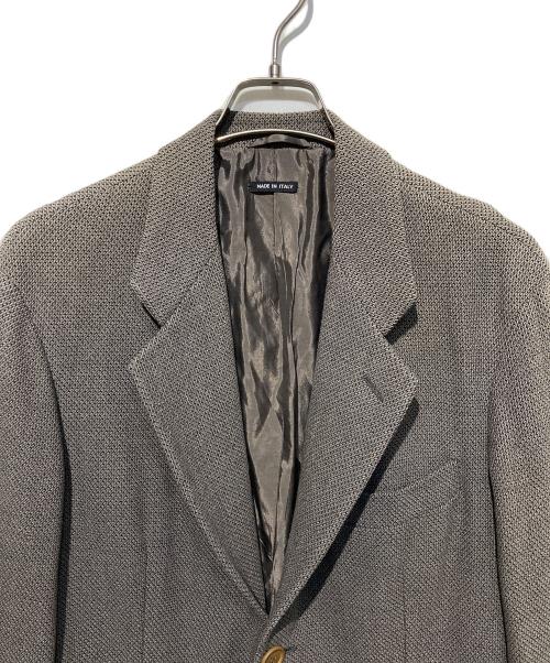 GIORGIO ARMANI（ジョルジオアルマーニ）GIORGIO ARMANI (ジョルジオアルマーニ) 1B テーラードジャケット グレー サイズ:46の古着・服飾アイテム