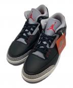 NIKEナイキ）の古着「Air Jordan 3 Retro "Black Cement"」｜ブラック